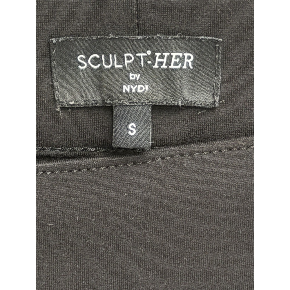 NYDJ Sculpt Her Pants Womens Small Black Lift Tuck Slim Stretch Career - Picture 9 of 11